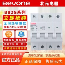 北京北元电器BB2G-125小型隔离开关1P断电保护2P低压3P断路器4P