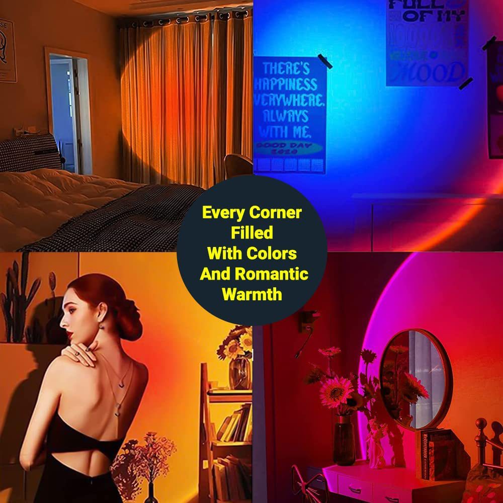 Luz del atardecer atmósfera luz del atardecer fotografía Internet celebridad lámpara del atardecer luz del atardecer proyección pulpo graffiti Tuya