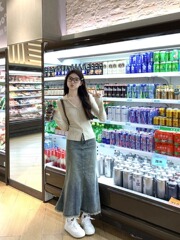 法式翻领针织开衫女秋季2025新款小众设计感修身显瘦打底短款上衣