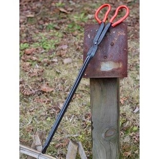 Charcoal Briquette pliers sanitation clip pickup device household barbecue carbon clip garbage clip lengthened tongs
