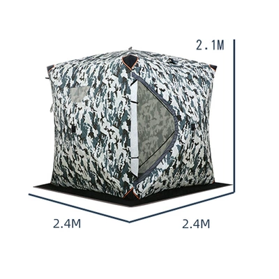 Avtomobil dam çadırları: and Warm Quick-Open Fishing Tent - type-b-camouflage-color-2424207m-3-4-people
