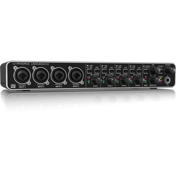 behringer    UMC404HD声卡专业声卡专业音频声卡