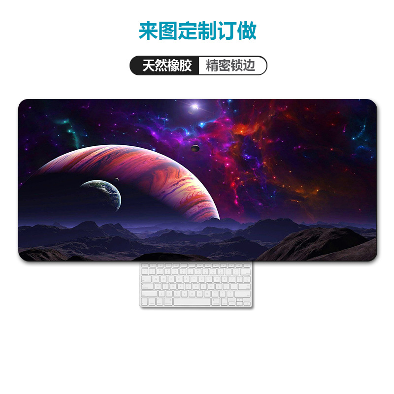 Amazon transfronteriza mapa de calor Rage bestia equipo alfombrilla de ratón de gran tamaño engrosada bloqueo escritorio de la computadora pad alfombrilla de ratón