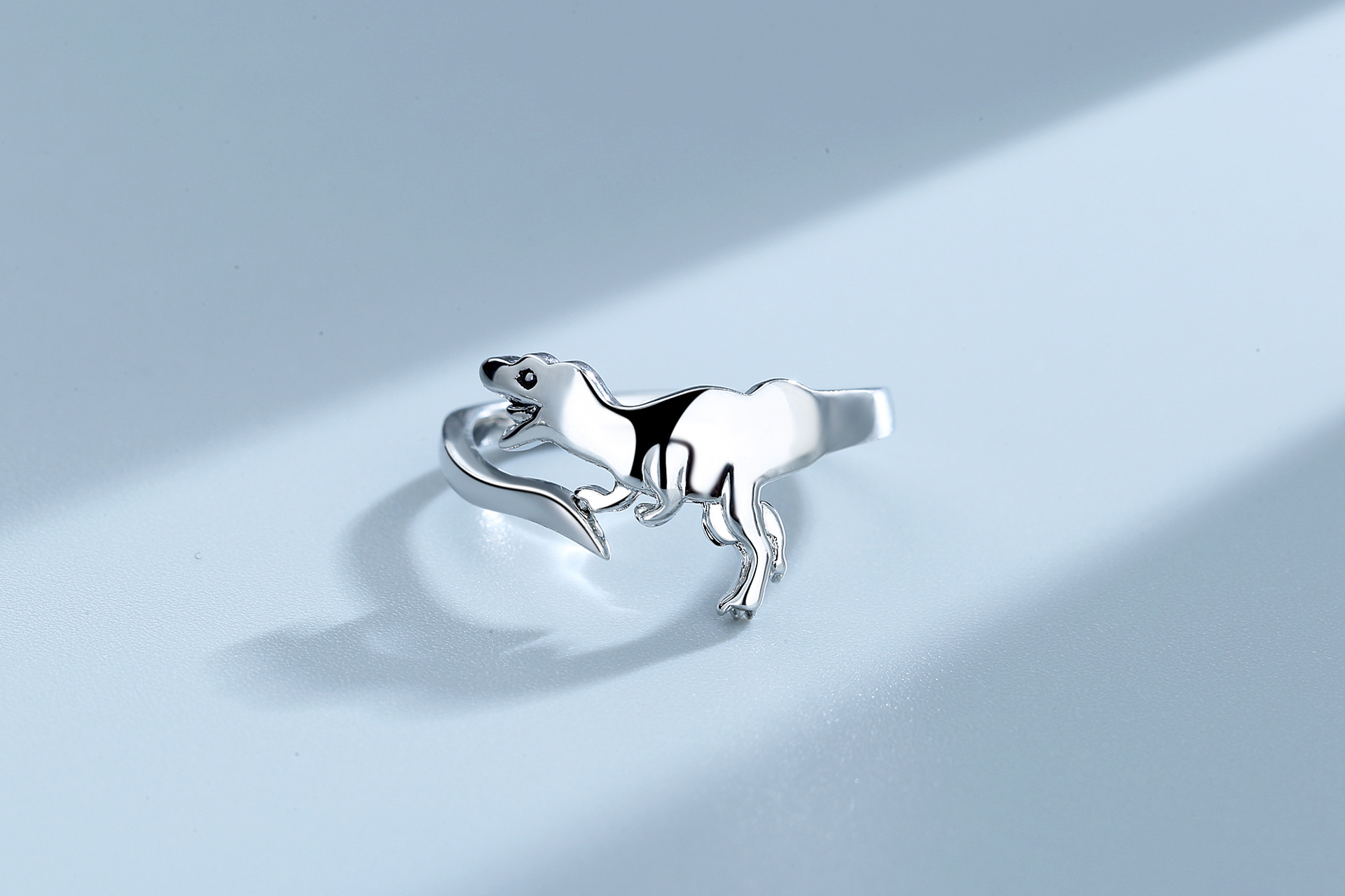 Fashion Dinosaur Copper Open Ring 1 Piece