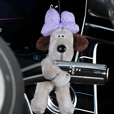 Interior Decorations, Wipers, Turn – Sürətlər qutusu və əl tormozu başlıqları - purple-knotted-small-dog-huaibing-decoration