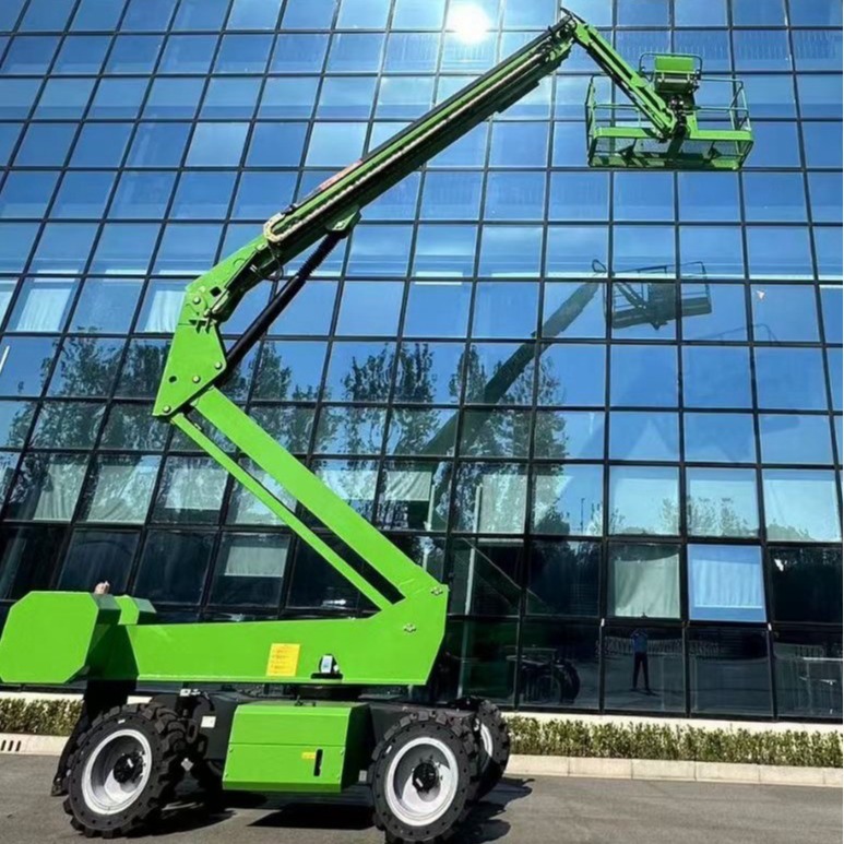 直臂升降机户外曲臂式升降车举升机高空作业平台20米全自行登高车