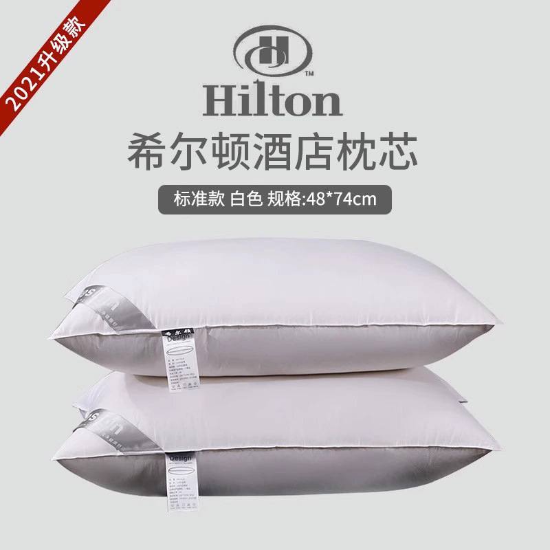 5つ星ホテルの枕、純綿、B&B、学生寮、家庭用、睡眠を助けるネックピロー、卸売枕芯