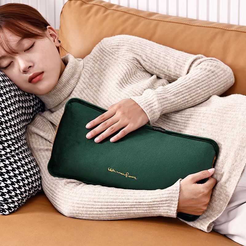 Large Hot water bottle Hot water bottle lengthen Rechargeable explosion-proof Hot water bottle Warm baby Hand Warm feet Washable