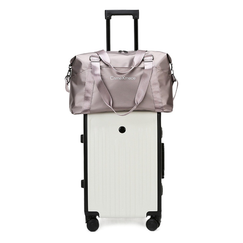 Travel Bag, Large Capacity, Women's Portable Short-Distance Lightweight Business Trip Luggage Bag, Training Yoga Dry and Wet Separation Fitness Bag