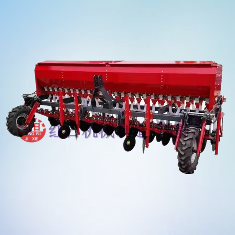 24行小麦施肥播种机   农用牧草苜蓿施肥播种机  旱稻播种机