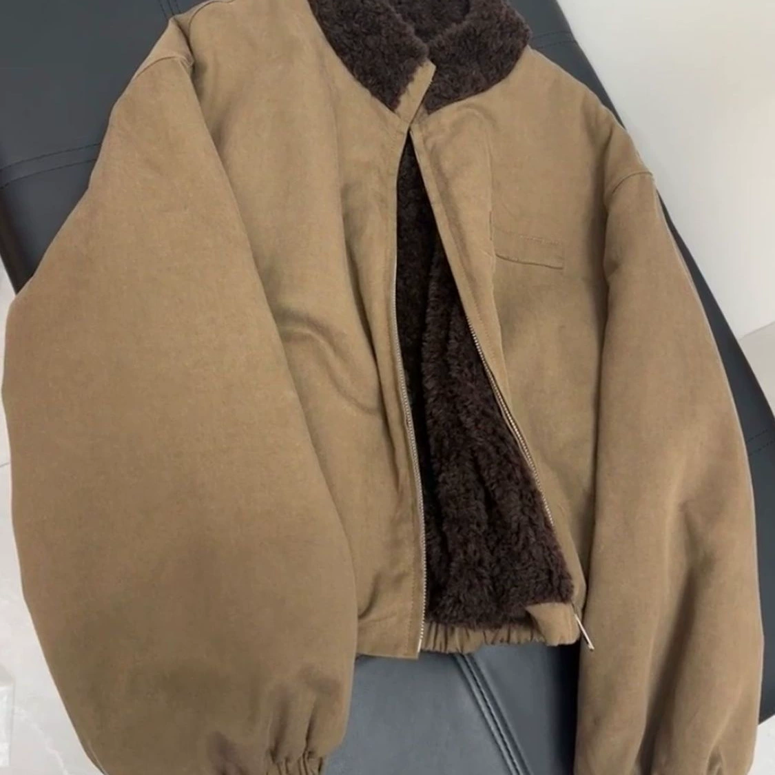 Короткая тёплая куртка для подростков, в стиле Chanel
