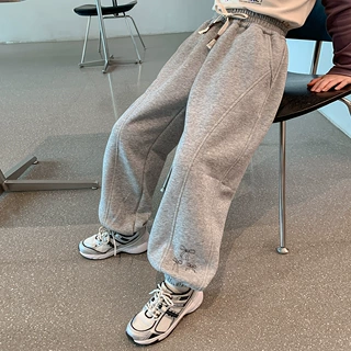 黑尼木木女童裤子秋装2026新款休闲运动裤儿童秋装裤洋气童装批发