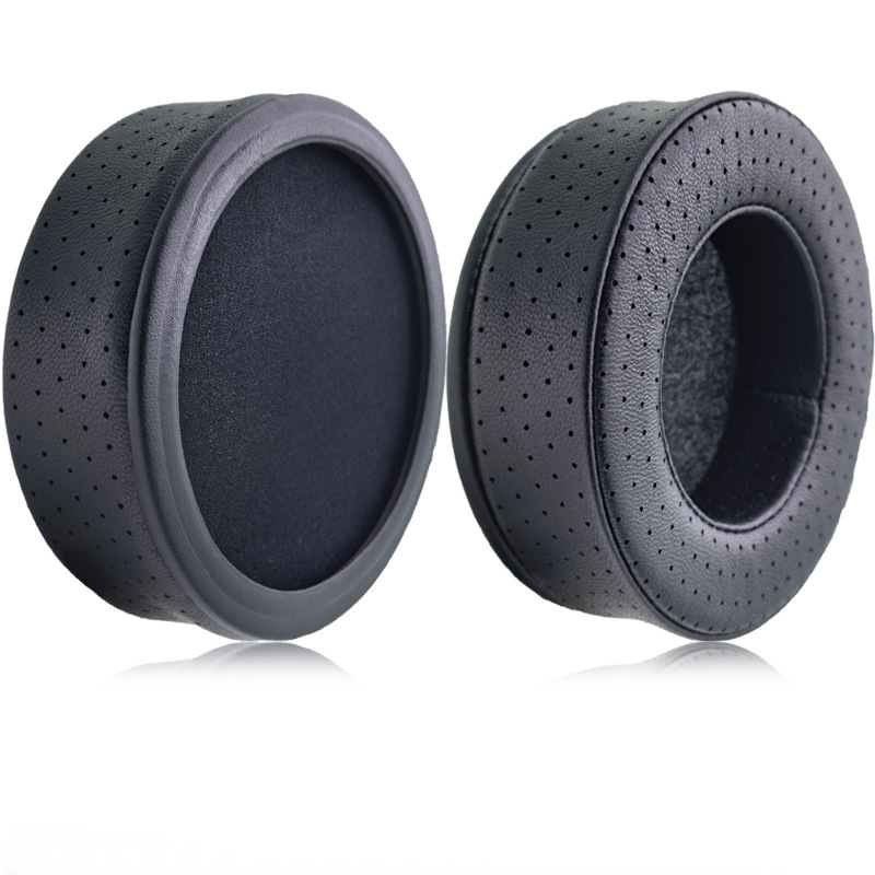 Dry tone shaped sheepskin earphone cover pad circular plane inclined plane breathable environmental protection splicing thick soft EARPAD
