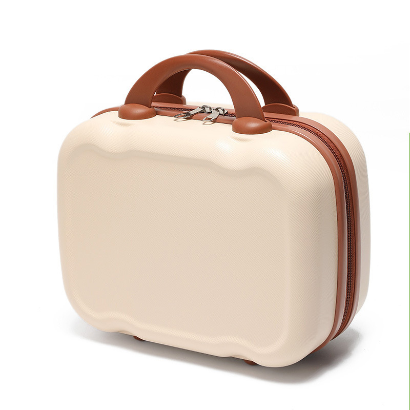 オリジナルデザインのポータブルスーツケース 14inch 化粧品バッグ女性のかわいいマカロンミニギフトボックス印刷可能|undefined