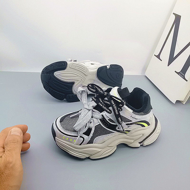 Zapatos de cuero de algodón de invierno 25 años de otoño zapatos de niños zapatos de niños zapatos de papá zapatos respirables