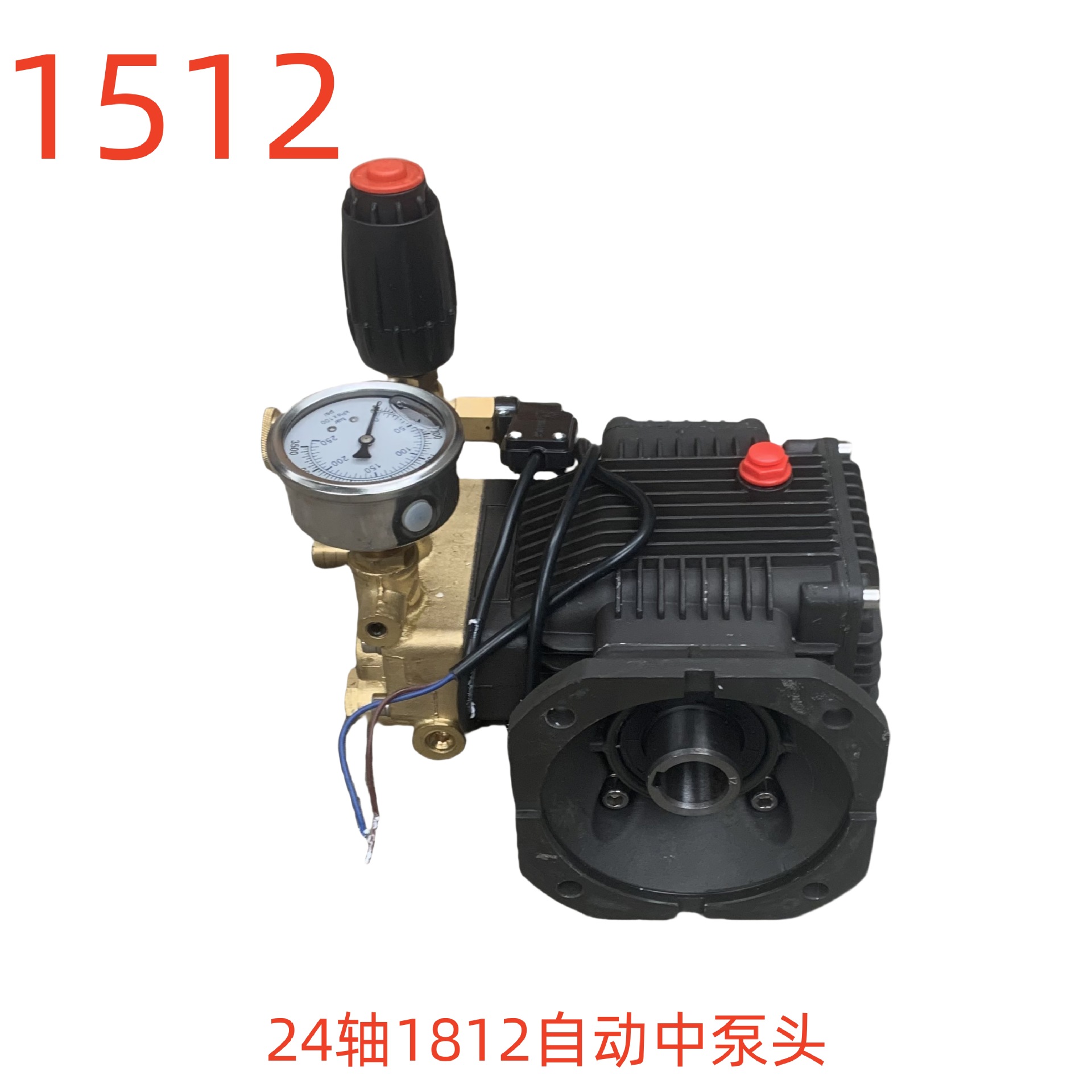 洗特牌24轴1812自动中泵头（92法兰）（相距9对角13）-1512号