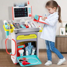 儿童小医生玩具套装女孩医疗工具益智打针过家家扮演护士听诊器