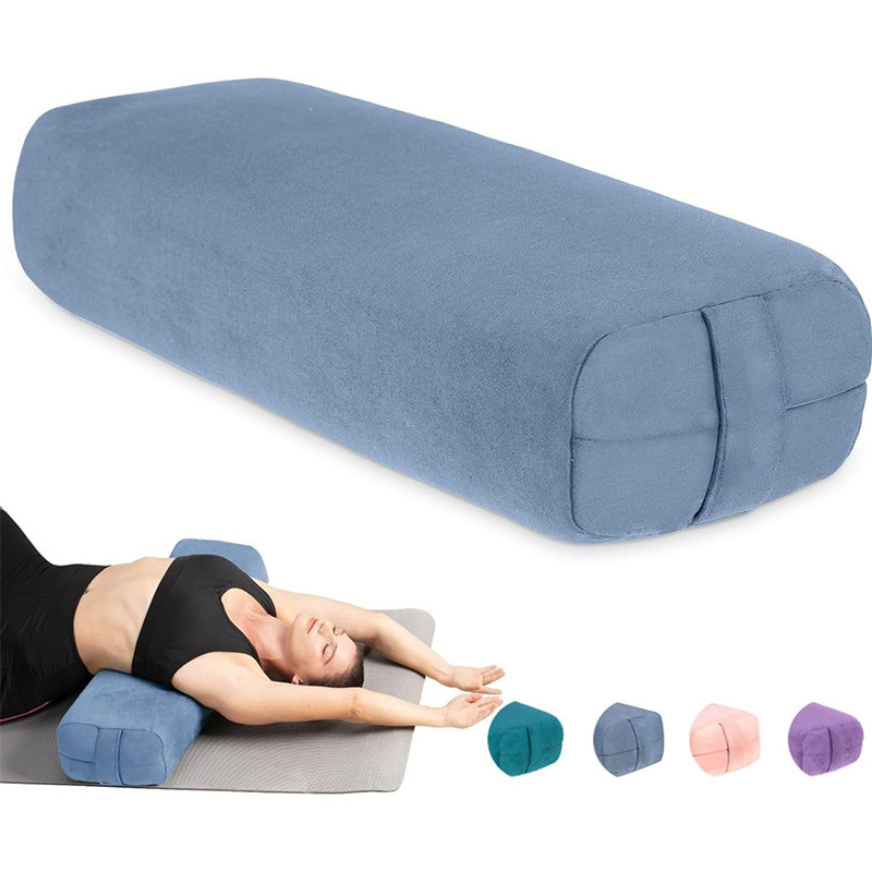 New Iyengar Yin Yoga Pillow Beginner Yoga Support Aid Textured Rectangular Yoga Pillow