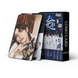 Cross-Border Hot-Selling Spot 55 Stray Kids Photo Cards (Hop) Huang Xuanchen Kpop Peripheral Lomo Photo Cards