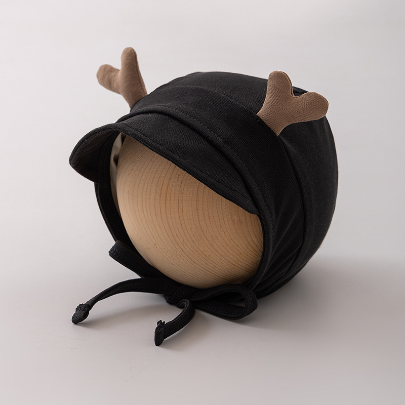 Sombreros para bebés primavera y otoño delgados lindos sombreros cortesanos para hombres y mujeres bebés pequeños recién nacidos sombreros