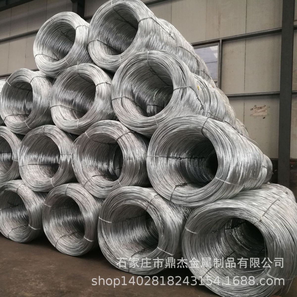 铁线 铁丝 14#8#电镀锌铁丝 7KG镀锌铁丝钢丝鼎杰厂家现货定金