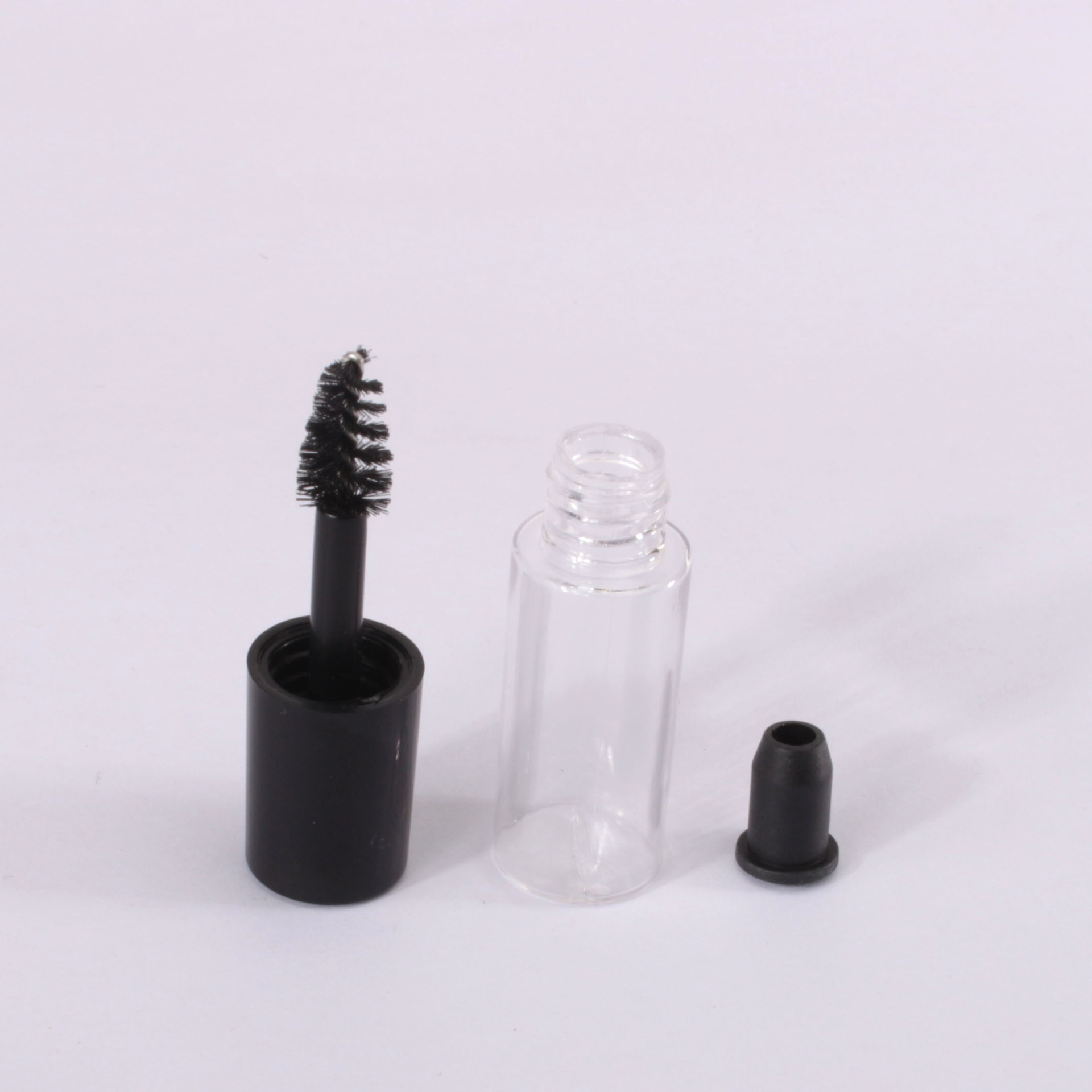 En stock 3ml rimel tubo crecimiento líquido mini muestra brillo de labios tubo embalaje sub-botella Lipglosstubo