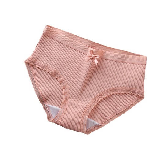 Women's Fashion Underwear Women's Students' Underwear Comfortable Mid-waist Female Female Sexy Cute Large Size Women's Underwear Women's Breathable