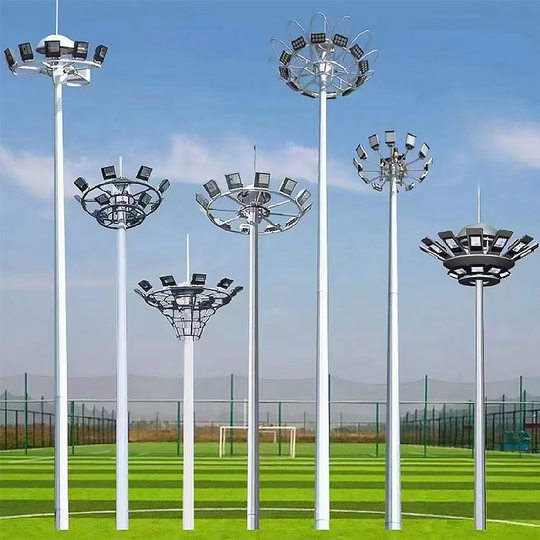 3 fire 4 fire 5 fire stadium lights high pole pole lights 6/7/8 m football court tennis court basketball court lights LED street lights