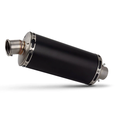 Motorcycle Modified Exhaust Pipe Motorcycle exhaust pipe - black