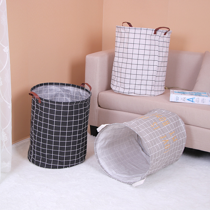 40*50 gran cesta de lavandería doméstica tela de juguete Cubo de almacenamiento cesta de lavandería cesta de la ropa de dibujos animados