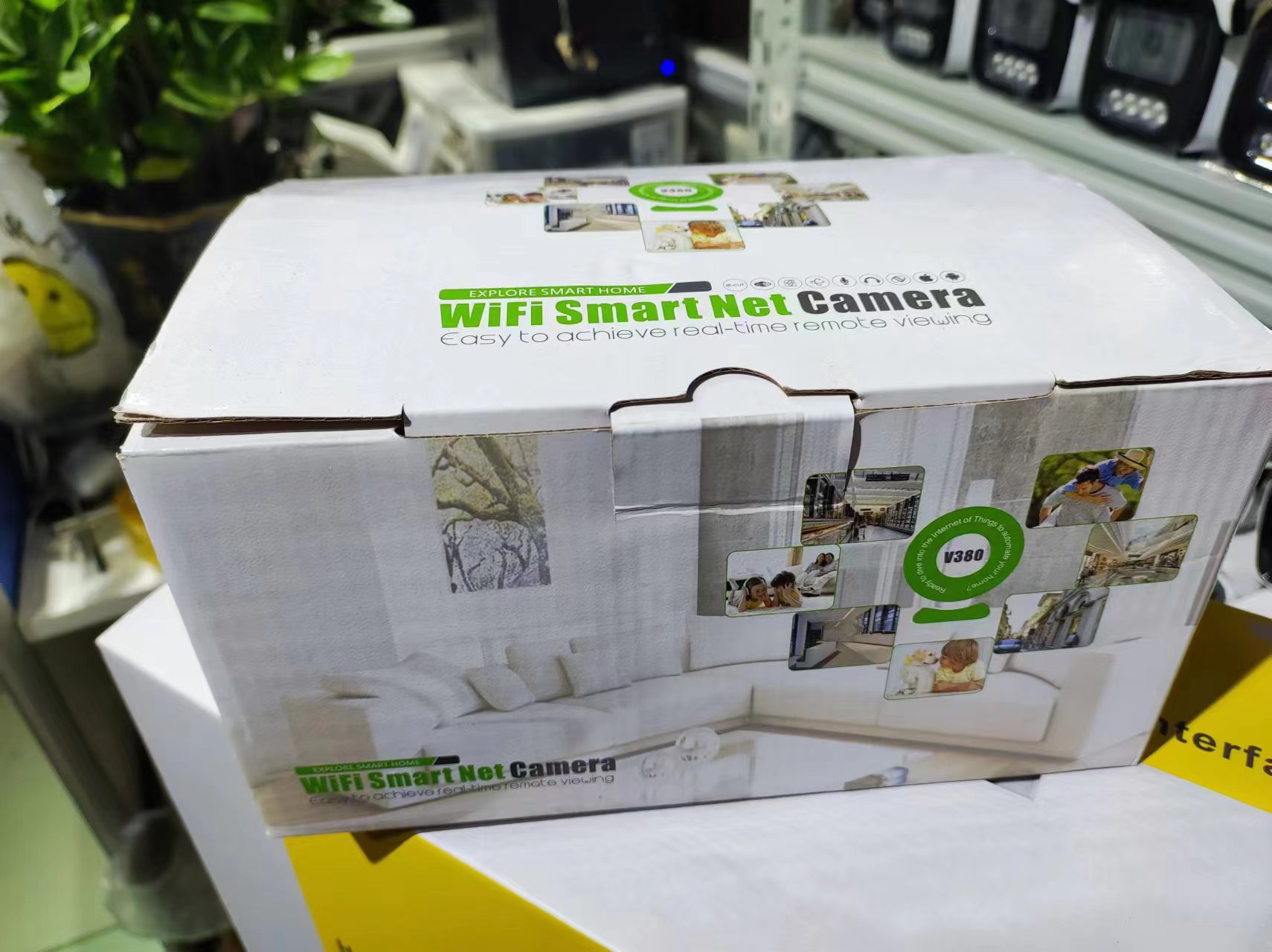 V380pro 300w cámara de vigilancia inalámbrica IP camera wfi 1080 sonda de vigilancia doméstica