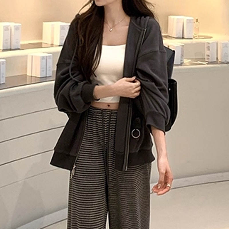Lilylik机场私服”拎包就走系列！松弛软糯韩国进口华夫格大外套|undefined