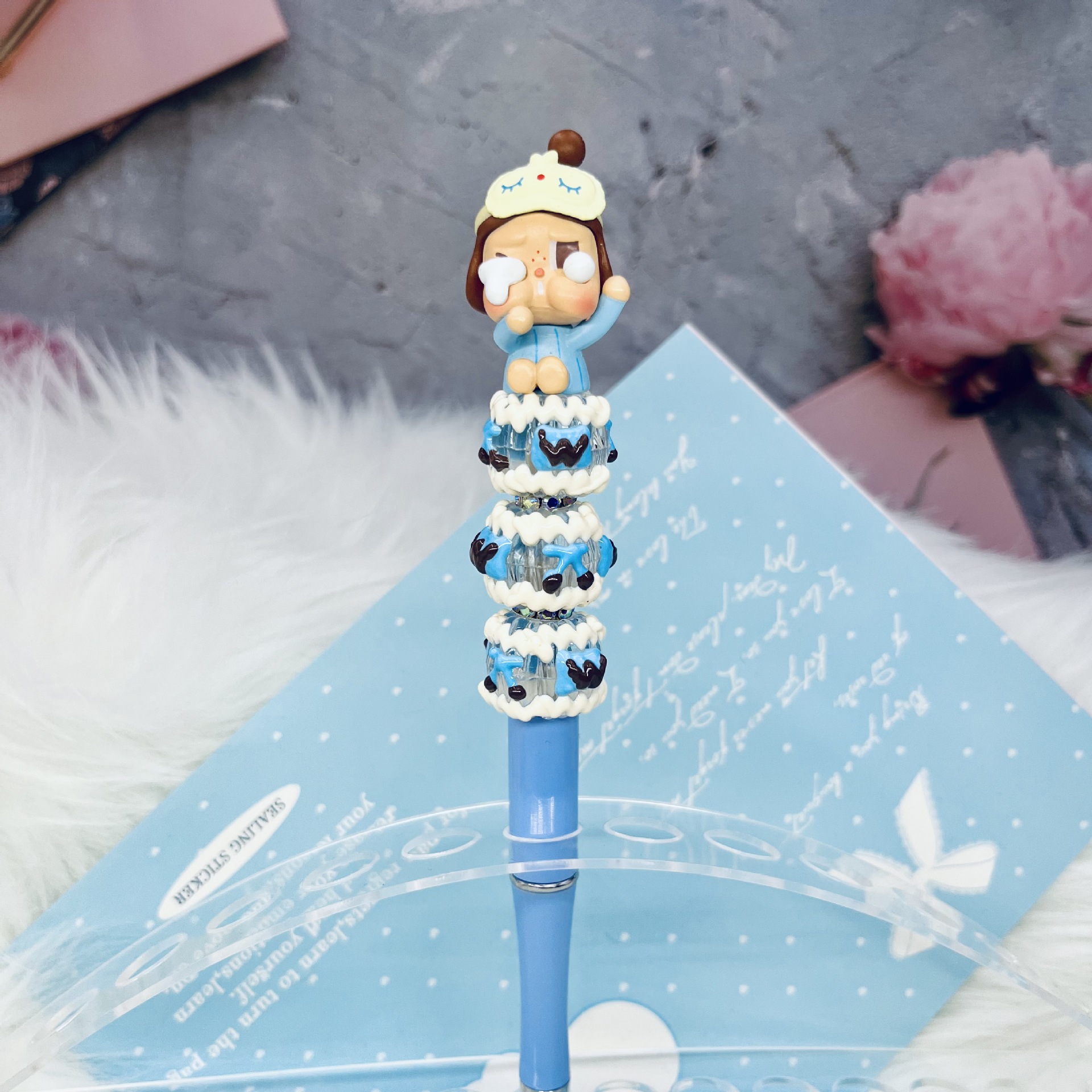 Cambio de bolígrafo lindo bolígrafo creativo a mano regalo de bolígrafo creativo dibujado a mano