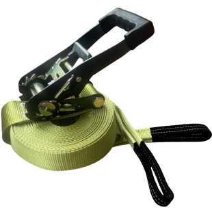 Polyester Webbing 5cm Width Outdoor Sports Low-Altitude Walking Flat Belt with Removable D-Ring Buckle Components