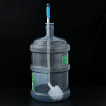 钢杆洗桶刷饮水机矿泉水桶刷子塑料球形纯净水桶清洁长柄水桶刷