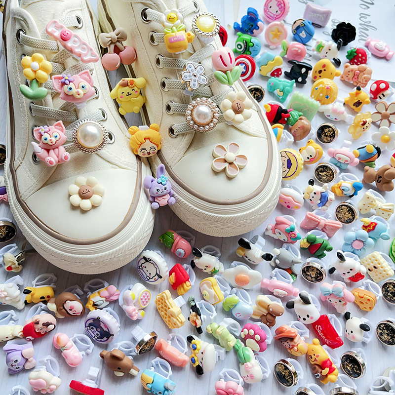 Cute Cartoon Shoe Buckle Buckle Shoe Accessories Air Force One Casual Shoe Diy Shoe Lace Decorations Shoe Buckle Hanging Buckle