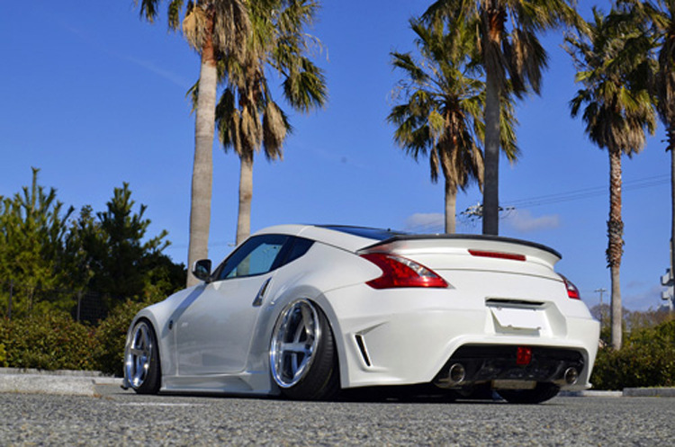 Suitable for Nissan Devil Z34 370Z Car Modification Parts Weber Facelift Resin Fiber Full Set of Large Surround