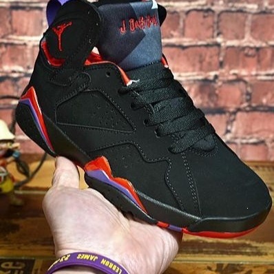 Zapatos Pitian aj7 zapatos de baloncesto de alto nivel parisinos Joe 7 zapatos deportivos casuales al aire libre retro versátiles para hombres y mujeres