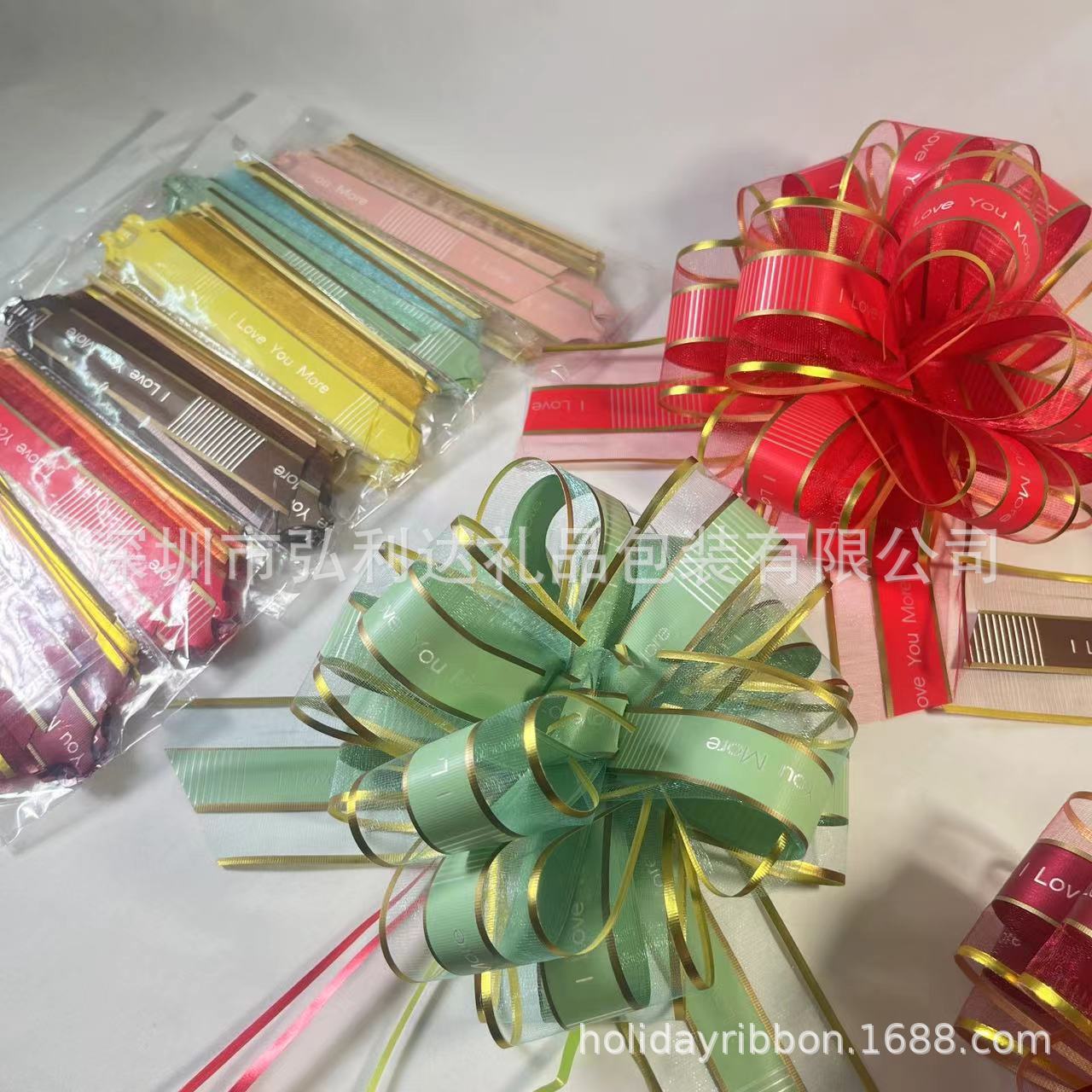 Mayorista 30mm arco de nieve conductor de boda tirar de flores caja de regalo de boda decoración de embalaje de múltiples especificaciones opcionales