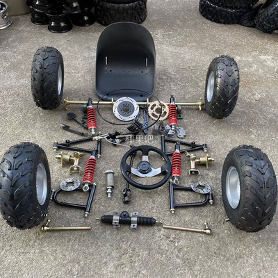 Motorcycle frame Vehicle with Front and Rear