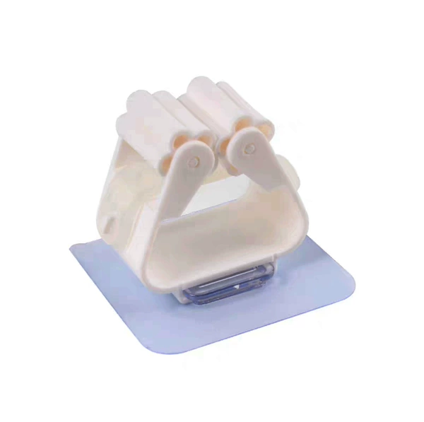 Traceless mop clip + acrylic film [white]