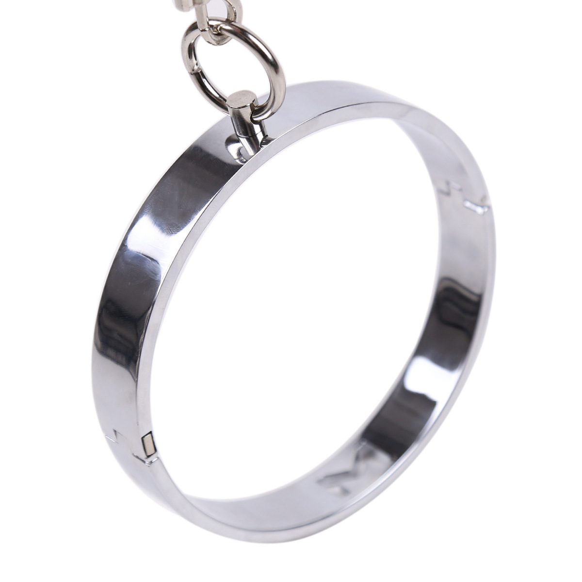 Fabricante directo de artículos sexuales de aleación collar alternativo SM juguetes de tracción collar de perros herramientas sexuales