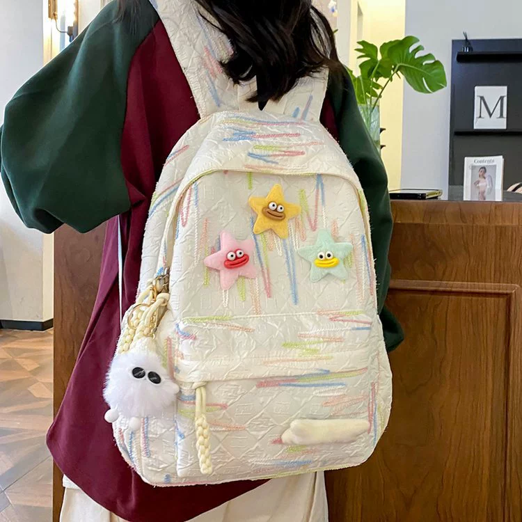High quality Japanese brand cute backpack, capacious bag, for students