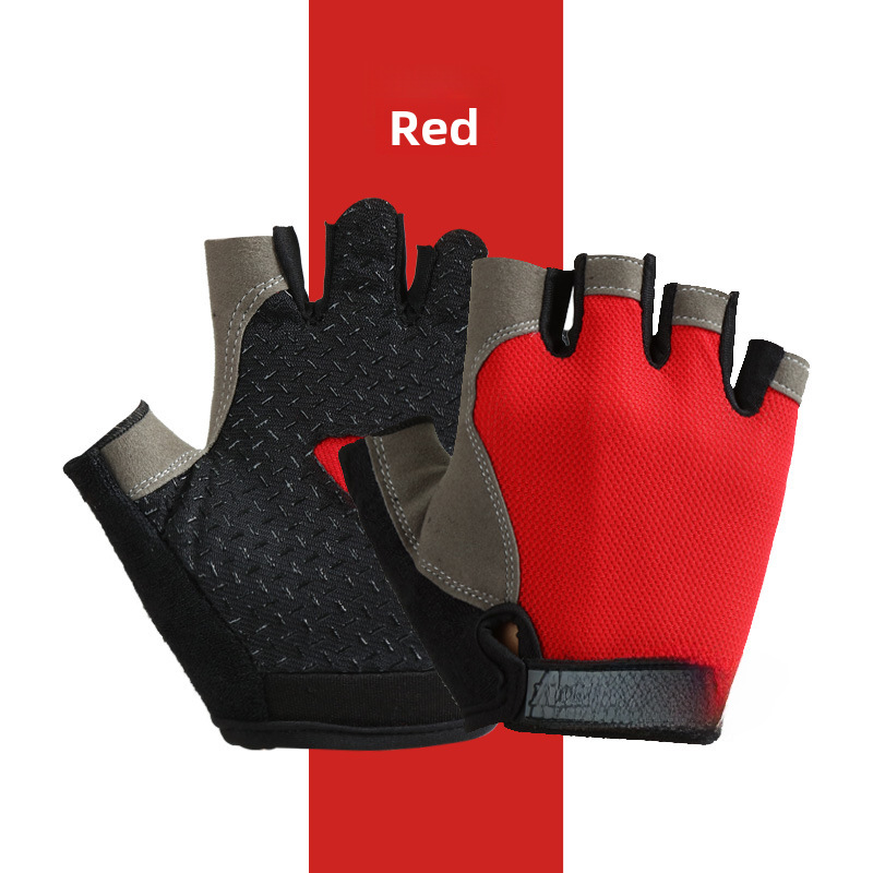 Gants demi-doigts printemps et été en gros hommes et femmes sports cyclisme alpinisme voyage pêche respirant yoga fitness séchage rapide_voghion.com