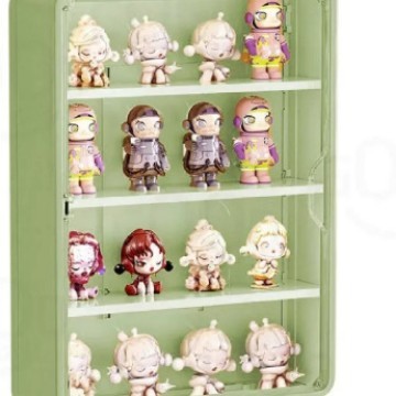 壁掛け式ブラインドケース収納展示棚ぬいぐるみバブルマット透明手作り置物popマート展示ケース|undefined