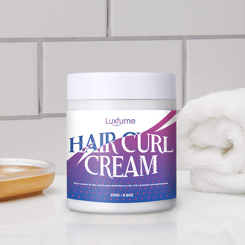 Crema Definidora de Rizos 250g Anti-Frizz con Aroma a Coco