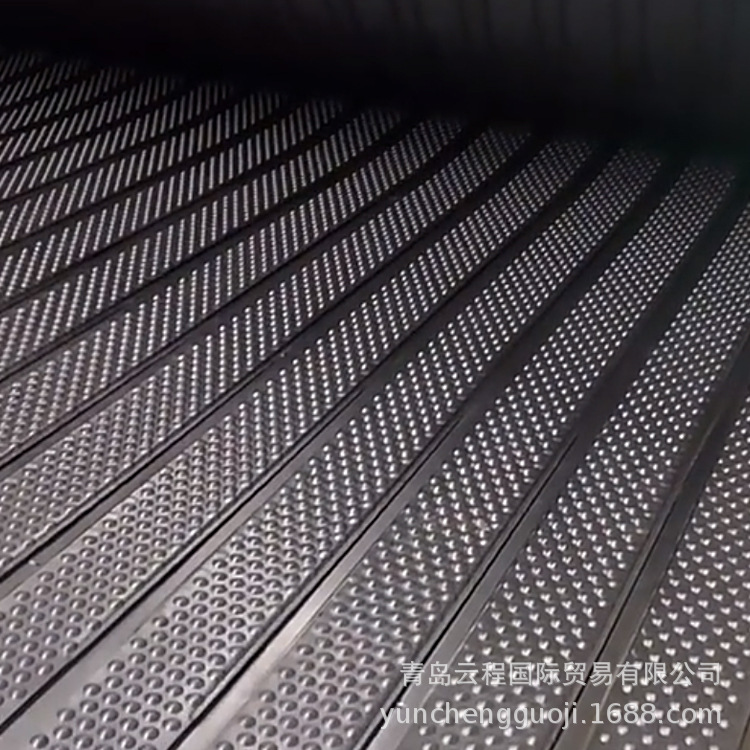 防水耐潮马棚垫牛棚垫 防滑耐磨猪仔养殖场牛通道用橡胶畜牧垫