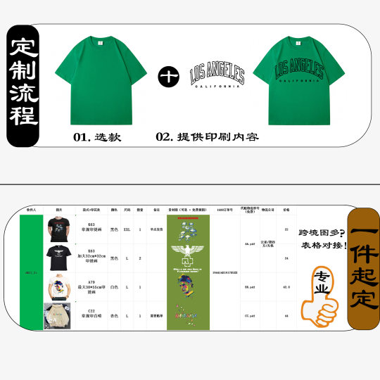 Cross-border standard US code cotton short sleeve 180g men's and women's foreign trade plus size half sleeve T-shirt in stock wholesale printing LOGO