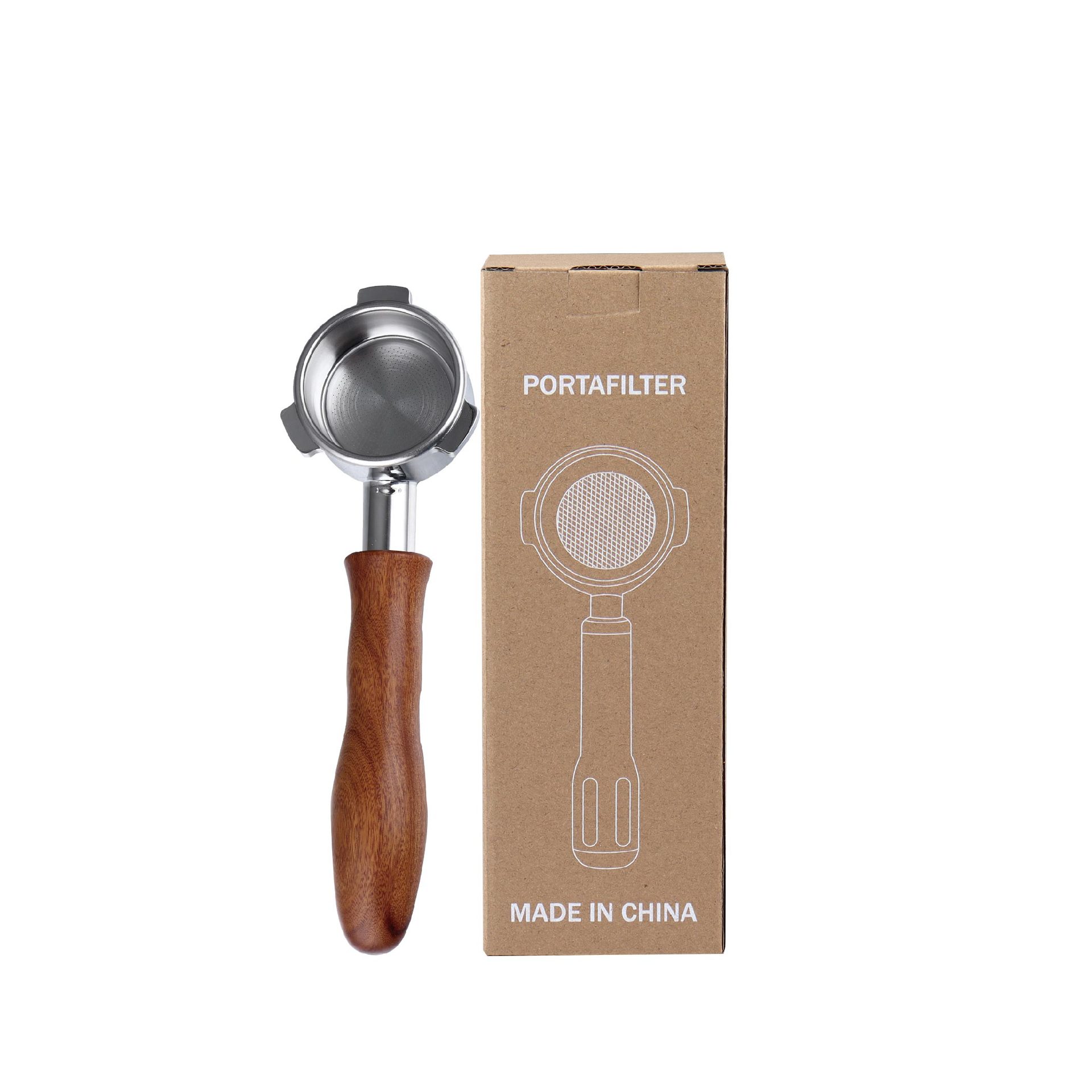 Portafiltro sin fondo compatible con máquinas Breville de 54 mm