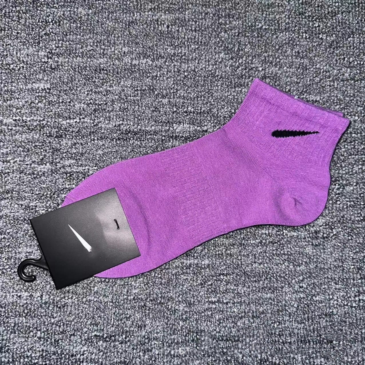 Short cylindrical purple